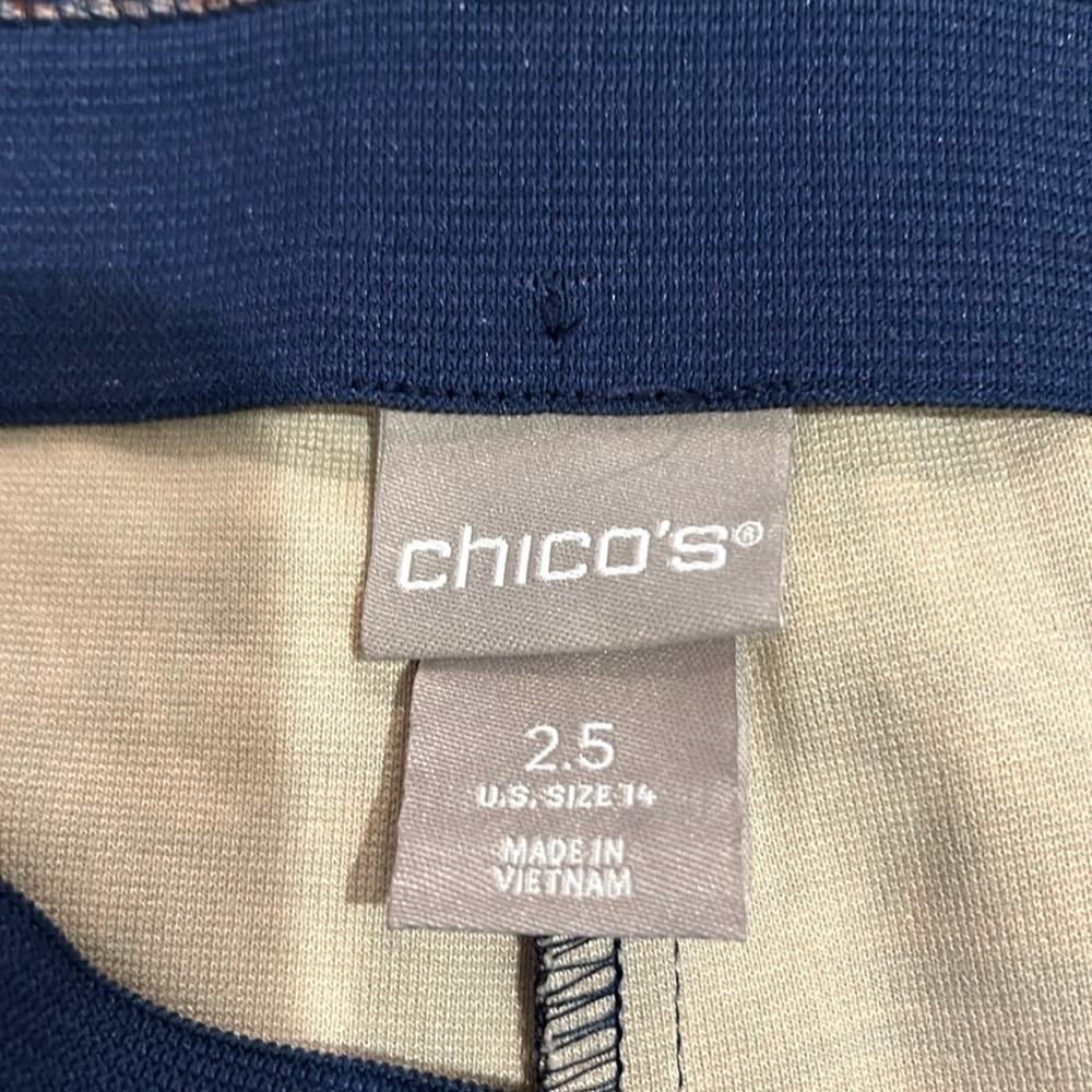Chicos’s paisley knit pant